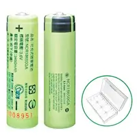 在飛比找順發線上購物優惠-松下18650充電電池 3450mAh 2入(凸頭) 贈收納