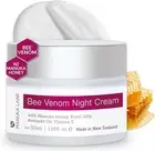 Manuka Lane Bee Venom Night Cream for Face and Neck with Sweet Almond Oil, Ke...