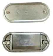 Appleton OZG670 - 2" Form 7 Steel Conduit Cover - NSMP.