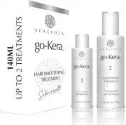 Go-Kera Nano Keratin Hair Smoothing Treatment - Professional Brazilian Nano Kera