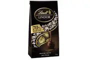 2 x Lindt Lindor 70% Cocoa Dark Chocolate Bag 123g