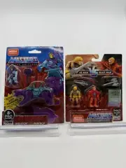 Master Of The Universe Mega Construx He-Man vs Beast Man & Skeletor w/ Panthor