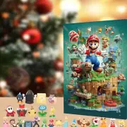 Super Mario 2024 Christmas Advent Calendar Countdown 24 Days Toys Kid‘s Gift