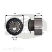 Gates Timing Belt Tensioner Pulley - T41091