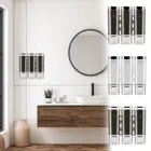 Wall Mounted Soap Dispenser 30oz 3 Chamber Shower Dispenser with AmqCr
