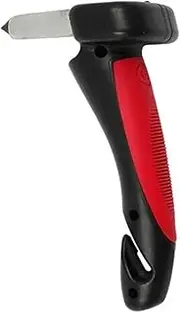 Five-in-One Car Support Handle with Window Breaker and Seatbelt Cutter for Elderly Assistance