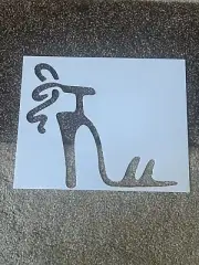 High Heel stencil paint/trace/drawing Size 8x10 reusable All sizes face painting