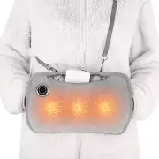 Hand Warmers Rechargeable, Portable Graphene Heated Gloves Handwarmers Bag wi...