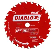 FREUD DIABLO D0624A 6-1/2" 165mm 24T CIRCULAR SAW BLADE