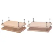 Wood Book Press Bookbinding Machine Tool DIY Crafts Nonslip Handmade Paper Press