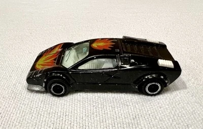 1980’s Majorette Black Lamborghini Countach (No. 237) France