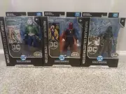Ragman,Clock King,Red Hood-Collector Edition DC Multiverse Mcfarlane Platinum