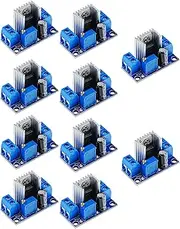 A-DIGISHUO 10PCS LM317 DC-DC Converter Buck Step Down Circuit Board Module Linear Regulator LM317 Adjustable Voltage Regulator Power Supply