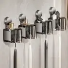 Wall Mounted Suction Cup Electric Toothbrush Holder Bathroom