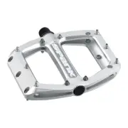 Spank Spoon 110 Pedals - Platform, Aluminum, 9/16", 110mm Wide, Raw Silver