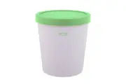 Appetito Ice Cream Tub Plastic Container Lock Storage Container Yoghurt - Green