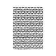 Minimal Geometric Pattern Black & White Wall Art #2
