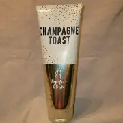 Bath & Body CHAMPAGNE TOAST BODY CREAM. 8 OZ 24 Hour Moisturizer. Pop Fizz Clink
