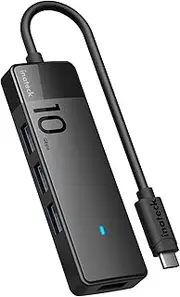 Inateck USB 3.2 Gen 2 Speed, USB C to 4 Ports USB Hub, 10Gbps, for USB C Laptops and Other Type C Devices, HB2025