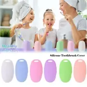 Silicone Toothbrush Cover Reusable Toothbrush Box Toothbrush Dust Cover