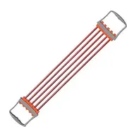 Fitness Resistance Bands - 5 Spring Adjustable Fitness Arm Exerciser Stretch Bands Elastic Ropes | Hand Stretcher, Arm Workout Device for Women Men, Home Office Gym