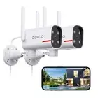 Sistema De 2 Wifi 1080P Camaras Seguridad Para Exterior Casa Interior Con Au...