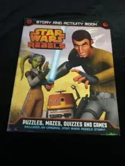 Star Wars Rebels Story In Activity Book Includes Puzzles Mazes Quizzes And Games