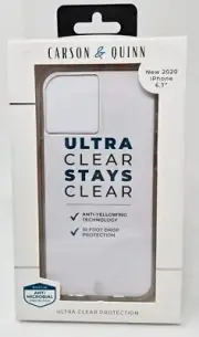 Carson & Quinn Ultra Clear Case for iPhone 12 Pro Max 6.7" 2020