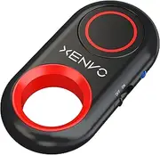 Xenvo Shutterbug - Bluetooth Remote Control Camera Shutter and Wireless Selfie Button Clicker, Compatible with iPhone, Ipad, Android, Samsung, and Google Cell Phones, Smartphones and Tablets Red