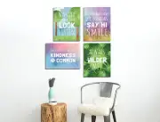 Motivational Art Decor, Modern Nursery, Wall Art Prints, Wilder Way Collection