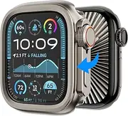 KADES 3 in 1 Metal Case for Apple Watch Series 10 46mm, Rugged Bumper Protector with Ultra 2/1 Upgrade and Screen Protection