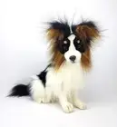 Hansa 14" Stuffed Tricolor Papillon Dog Plush No.3994 NWT
