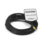 Mini GPS Active Antenna MCX male plug 3M Cable Aerial Car Navigation System