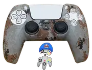 Silicone Cover For PS5 Controller Case Skin - Grey Camo