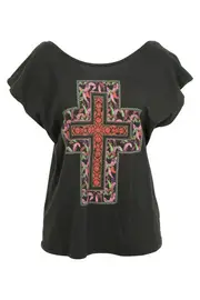 Cross Me Tee--JUS-76140511