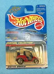 1999 MATTEL HOT WHEELS VIRTUAL COLLECTION RED Tee'd OFF DUNE BUGGY #117
