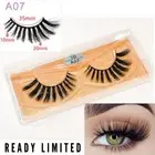 Ready Limited Vegan Strip Eyelashes NEW A07 Faux Mink
