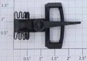 Bachmann 9000X-3 G Scale Hook & Loop Coupler Assembly