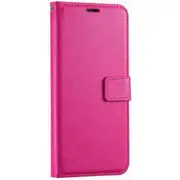 iPhone 16 Pro Max (6.9") Flip Wallet Case - Pink 3 Card Slots - Cash Compartment - Magnetic Clip [MPPGEN0753]