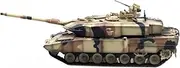 1:72 Alloy German Leopard 2A7 PRO Main Battle Tank Model Simulation Fighter Tank Military Science Exhibition Model
