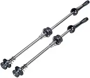 Bike Skewers,Quick Release Skewer, Stainless Steel Quick Release 100/135mm Mountain Bikes Skewer Lever Bicycle Cycling Hub Bike Quick Release Parts