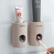 Automatic Toothpaste Dispenser straw toothpaste rack home non-toxic Wall hanger
