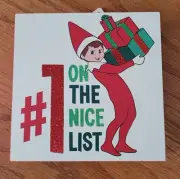 Christmas The Elf on the Shelf Indoor Shelf, Tabletop, Wall Decor 6x6
