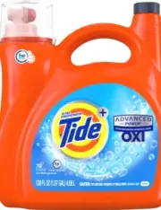 TidePlus Advanced Power w Oxi Liquid Laundry Detergent,Original,78 Loads,138floz