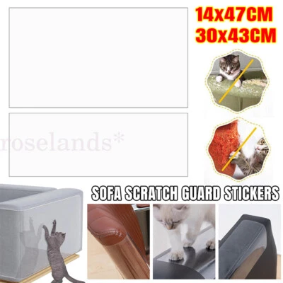 Up 16pc Large Pet Couch Protector Furniture Sofa Walls Cat Scratch Guard Shield
