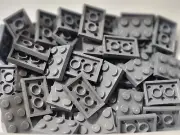 Lego 2x3 Plates 3021 Dark Bluish Gray 50x NEW
