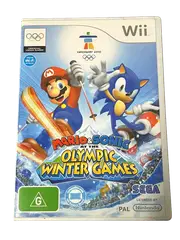 Mario & Sonic at the Winter Olympic Games Nintendo Wii PAL *No Manual* (Preowned)