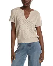 Splendid Sabrina Pointelle Sweater