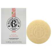 Fig Blossom Wellbeing Soap Set by Roger & Gallet for Unisex - 3 x 3.5 oz Soap