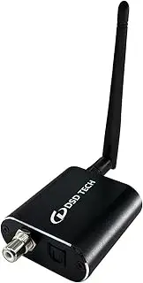 DSD TECH SH-AB10A Bluetooth Audio Receiver Adapter Support Bluetooth 5.1 and USB C to Coaxial Toslink Spdif